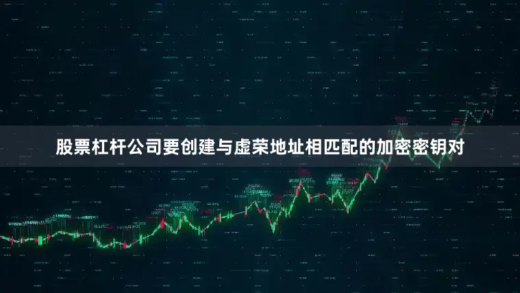 股票杠杆公司要创建与虚荣地址相匹配的加密密钥对